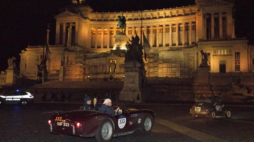 Mille Miglia 2023, l'arrivo a Roma