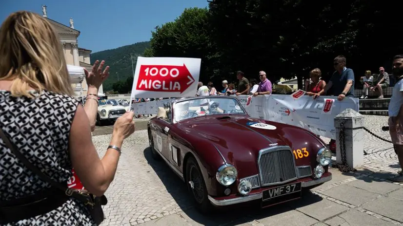 Mille Miglia 2023, il passaggio da Gussago