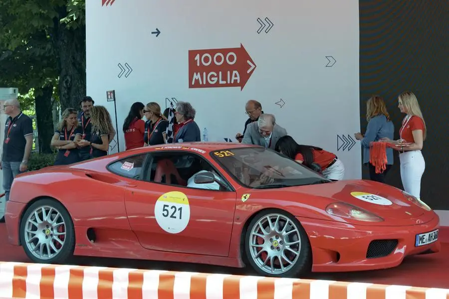 Mille Miglia 2023, il Ferrari Tribute