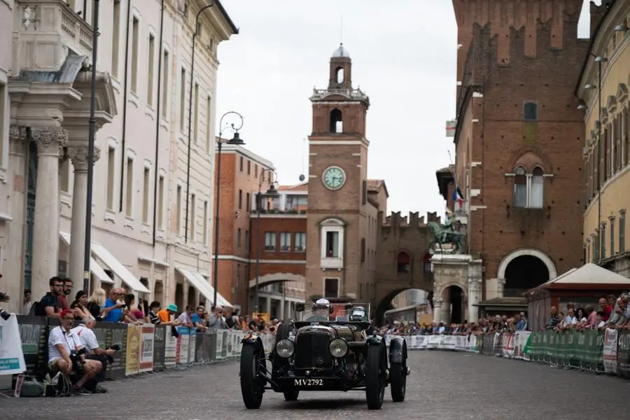 Mille Miglia 2023, il passaggio da Ferrara