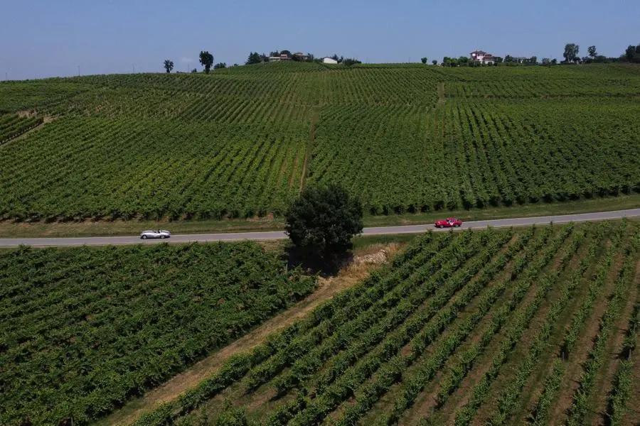 Mille Miglia 2023, il passaggio a San Nazzaro