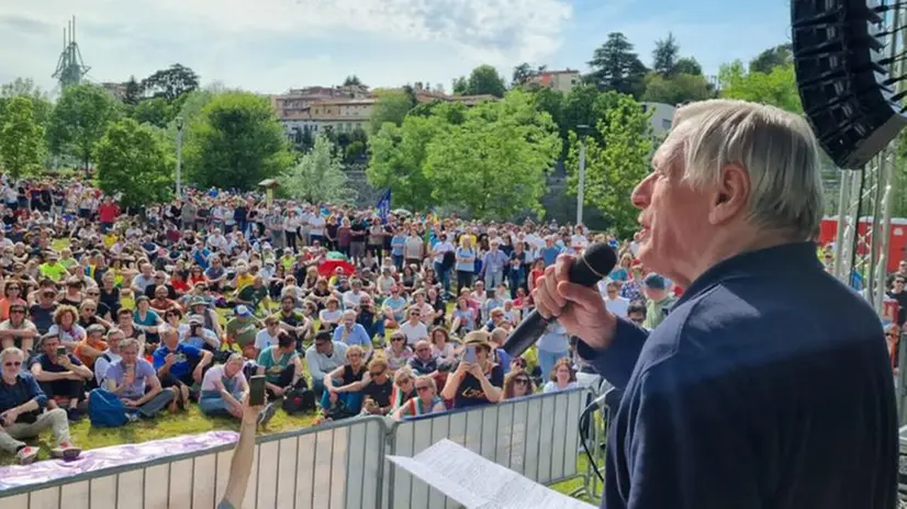 Marcia della Pace: l'arrivo a Palazzolo