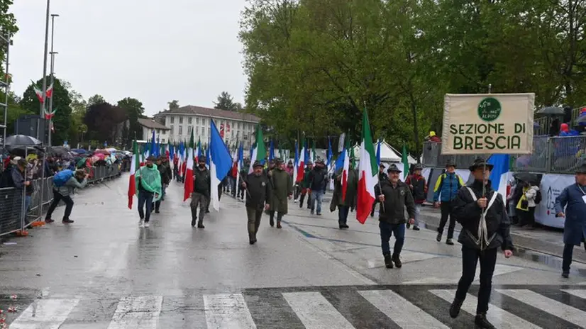Adunata di Udine, gli alpini della Sezione di Brescia
