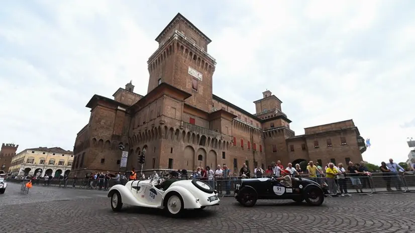 Mille Miglia 2023, il passaggio da Ferrara