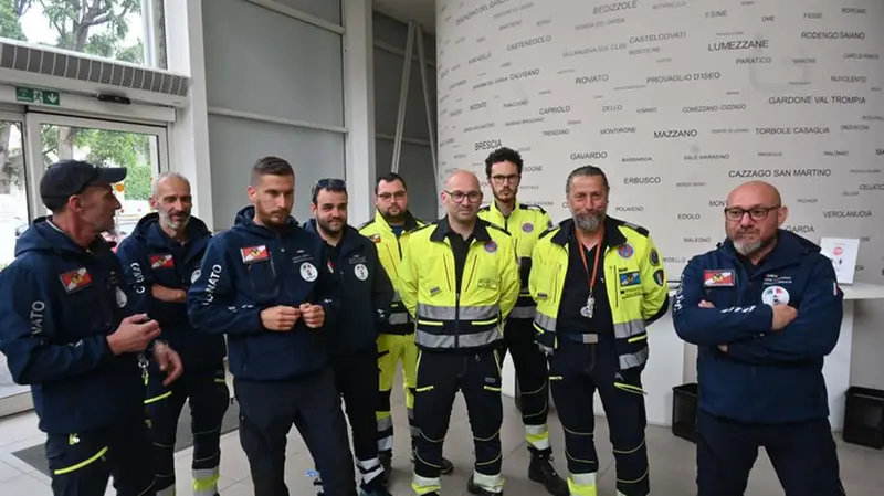 I volontari della Protezione Civile di Calcinato e Palazzolo al GdB