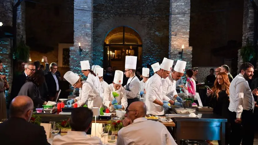 I campioni di Chef per una Notte all'opera - Foto New Reporter Favretto e Checchi © www.giornaledibrescia.it