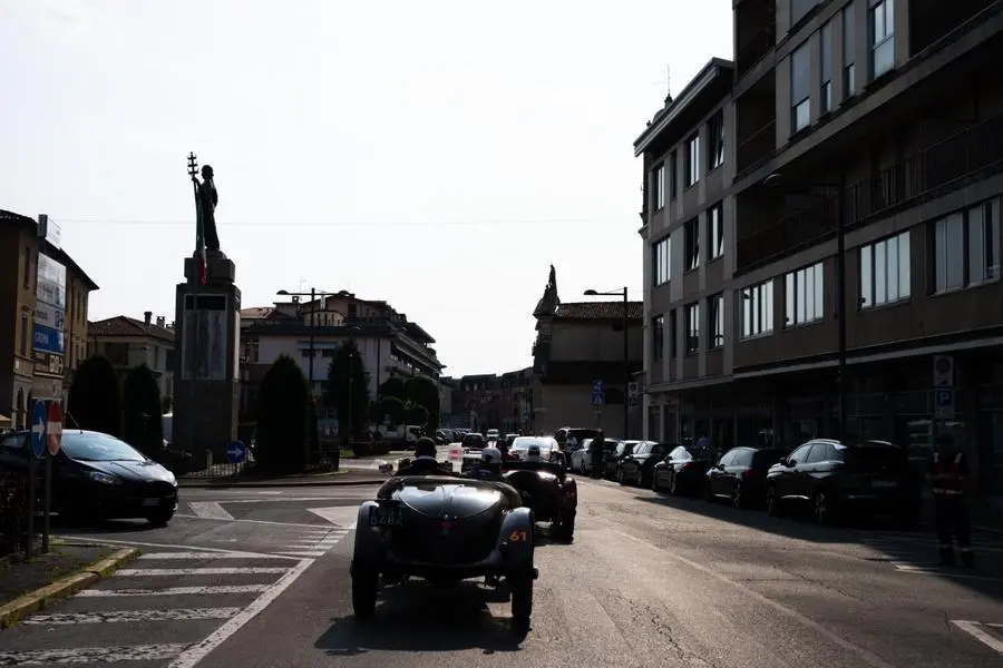 Mille Miglia 2023, il passaggio da Treviglio