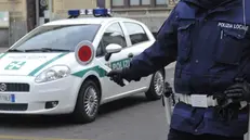 La donna è stata fermata dalla Polizia locale di Rovato © www.giornaledibrescia.it