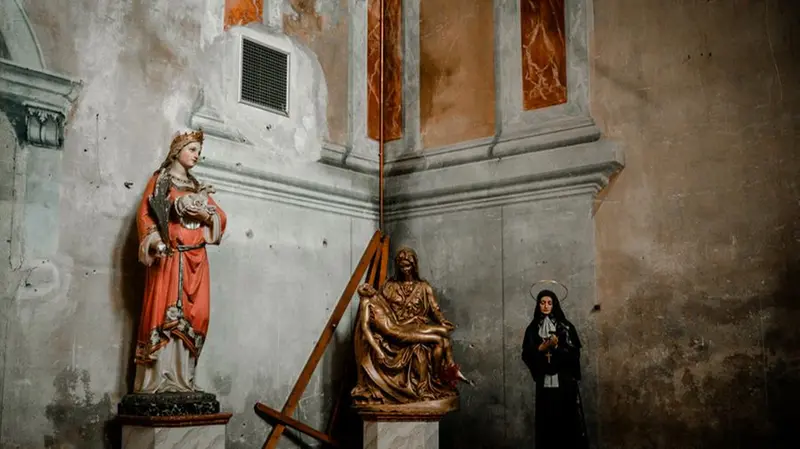 Alcuni scatti di «Dietro le quinte del Sacro»