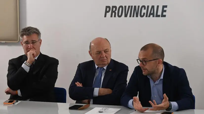 Il ministro Fratin a Brescia per sostenere il candidato sindaco del centrodestra Fabio Rolfi