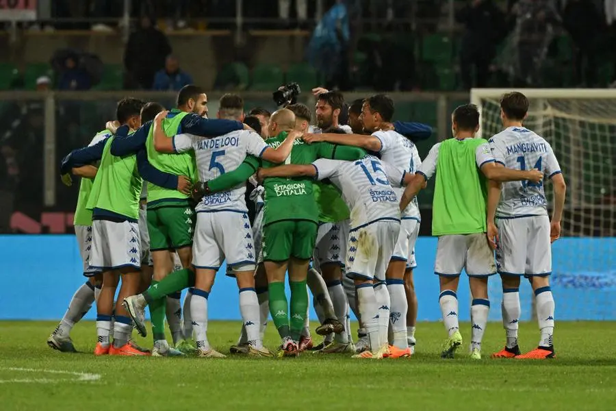 Il Brescia è in campo a Palermo