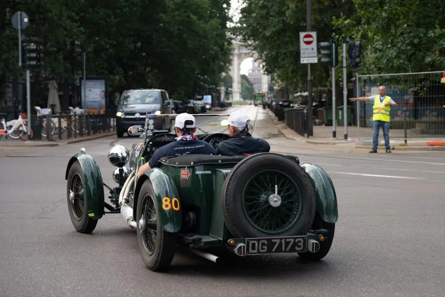 Mille Miglia 2023, la partenza da Milano