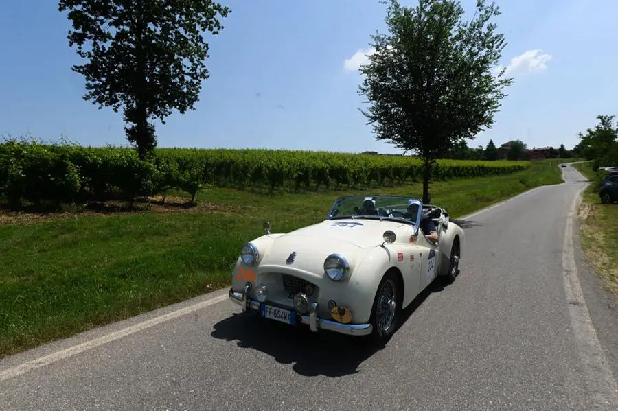 Mille Miglia 2023, il passaggio a San Nazzaro