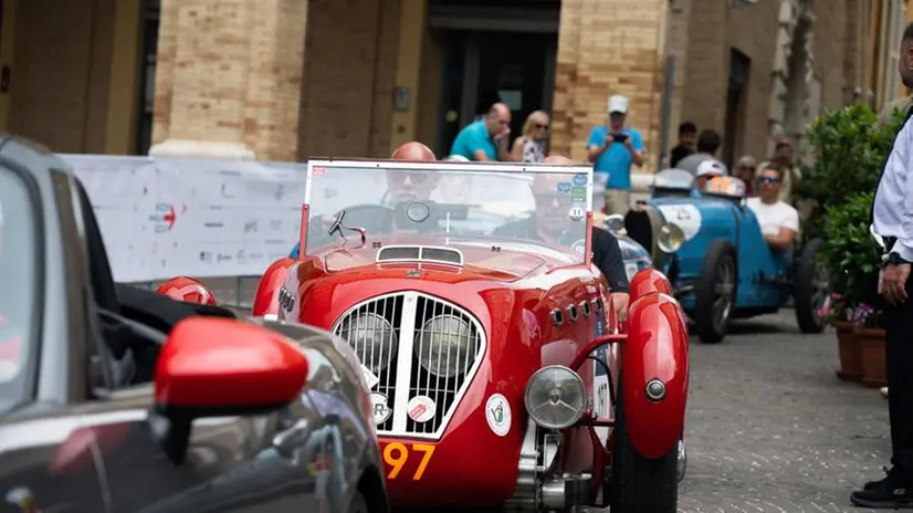 Mille Miglia 2023, la sosta a Macerata