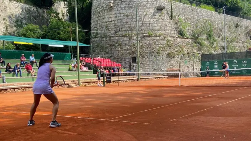 Le immagini degli Internazionali femminili di tennis in Castello