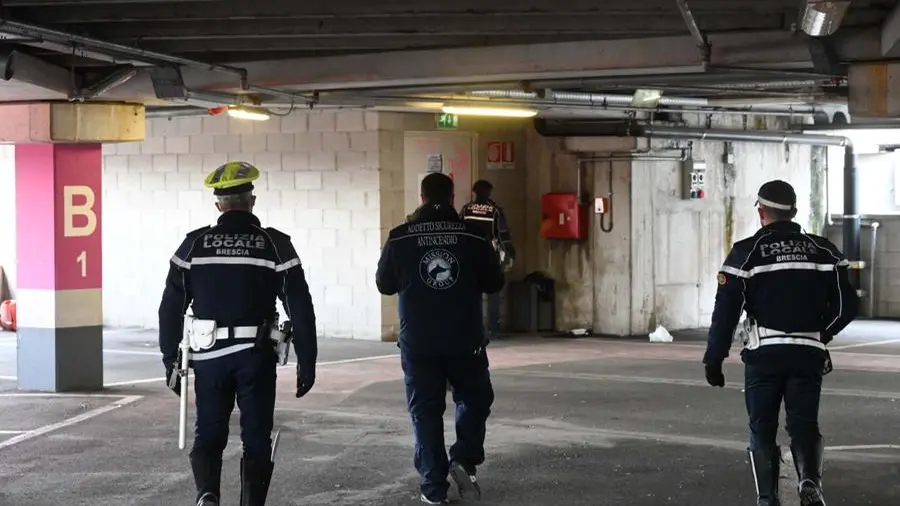 Il sopralluogo della Polizia Locale al Freccia Rossa