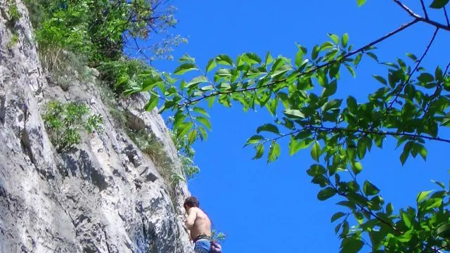 Parete di roccia di Predore - Foto Ruggero Bontempi