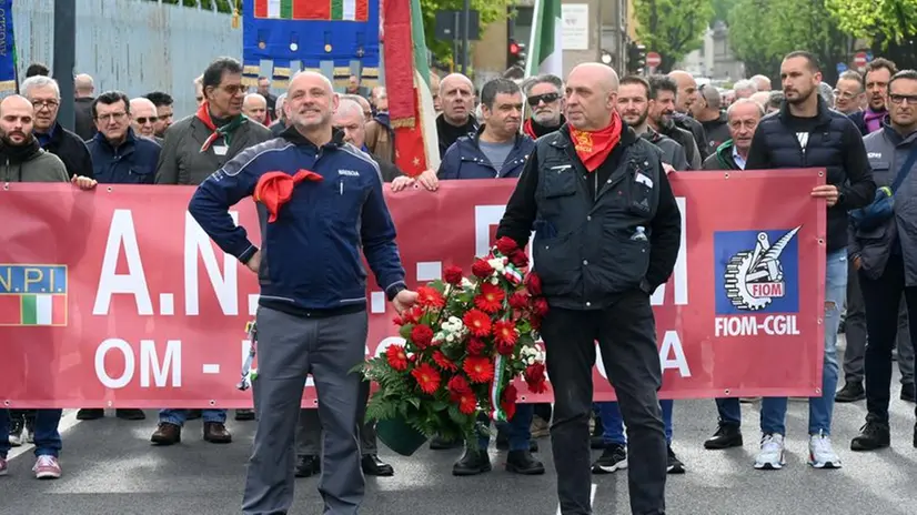 Liberazione, il corteo all'Iveco