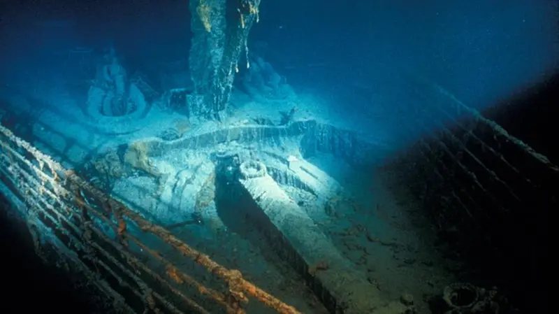 Uno scorcio del transatlantico affondato nel 1912 - Foto © www.giornaledibrescia.it