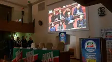 Un momento dell'ultimo congresso provinciale di Forza Italia a Brescia - Foto Gabriele Strada /Neg © www.giornaledibrescia.it