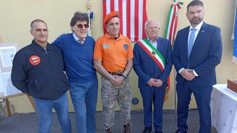 La lapide scoperta su una parete della cascina Ginevra a Capodimonte di Castenedolo