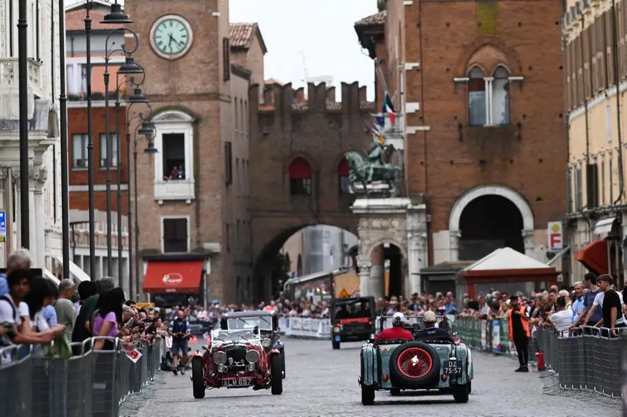 Mille Miglia 2023, il passaggio da Ferrara