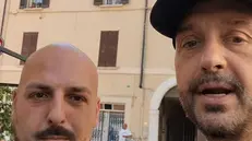 Joe Bastianich e Gabriele Brignoli in Carmine - Da Instagram