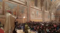Milleduecento ragazzi bresciani in pellegrinaggio ad Assisi con il vescovo