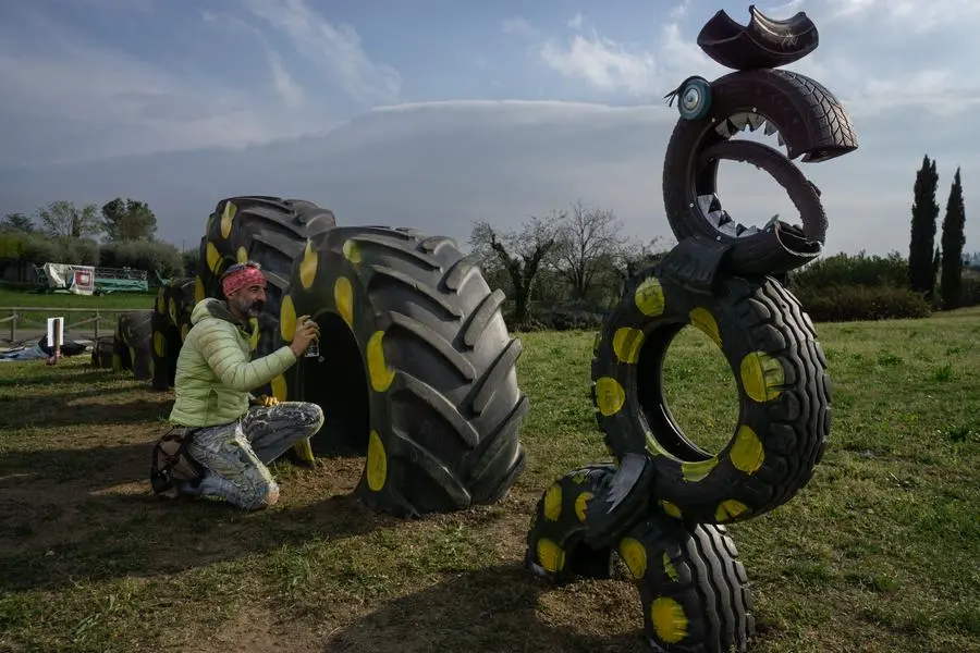 Il Drago del lago, Emanuele Bertossi | Parco delle Donne della Costituente, via Zerneri – San Felice del Benaco | © Divia Zanoni e Andrea Seniga