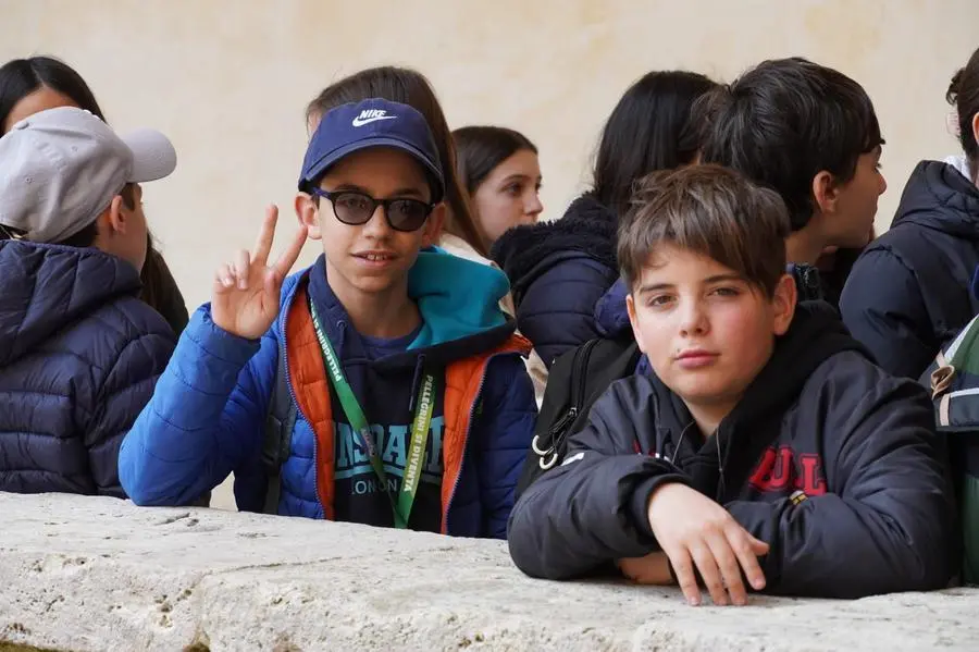 Ragazzi bresciani in pellegrinaggio ad Assisi
