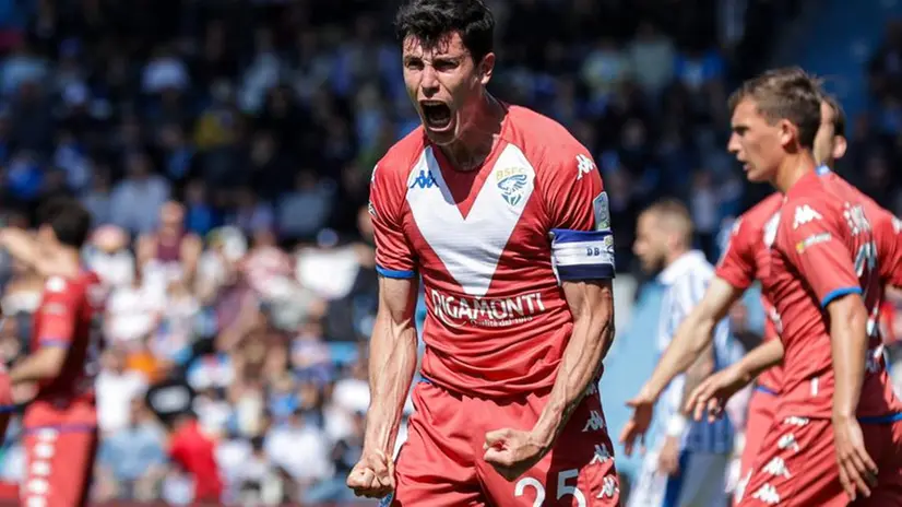 Il match fra il Brescia e la Spal