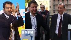 Salvini, Conte e Sala a Brescia per la campagna elettorale di Rolfi, Lucà e Castelletti - © www.giornaledibrescia.it
