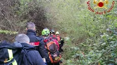 L'escursionista soccorso nei boschi fra Marone e Zone