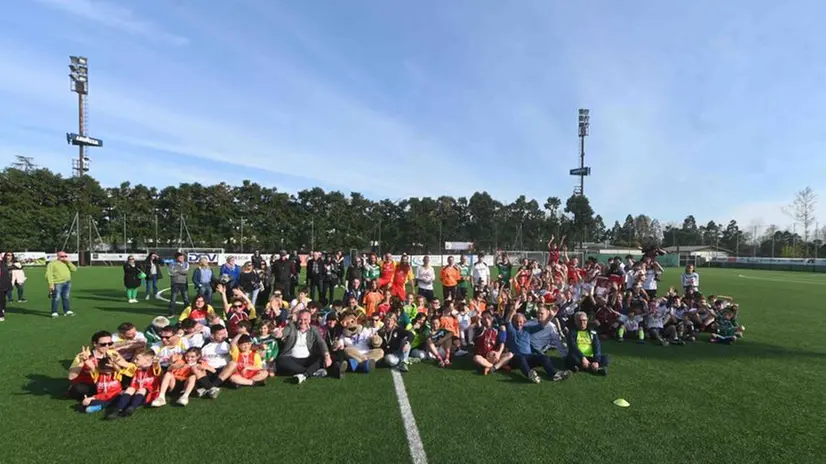 La premiazione del «Bcf Dream Cup» al centro Mario Rigamonti