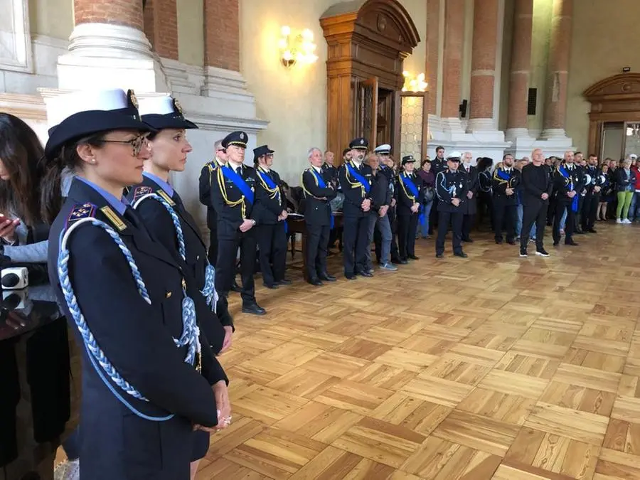 La festa per i 150 anni della Polizia locale