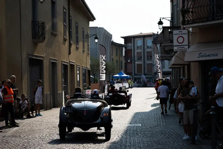 Mille Miglia 2023, il passaggio da Treviglio