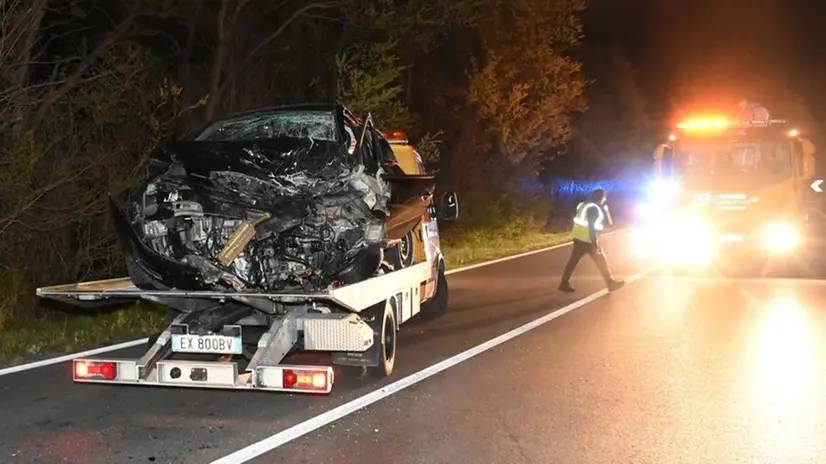 Scontro frontale a Mazzano sulla Sp11: i mezzi coinvolti