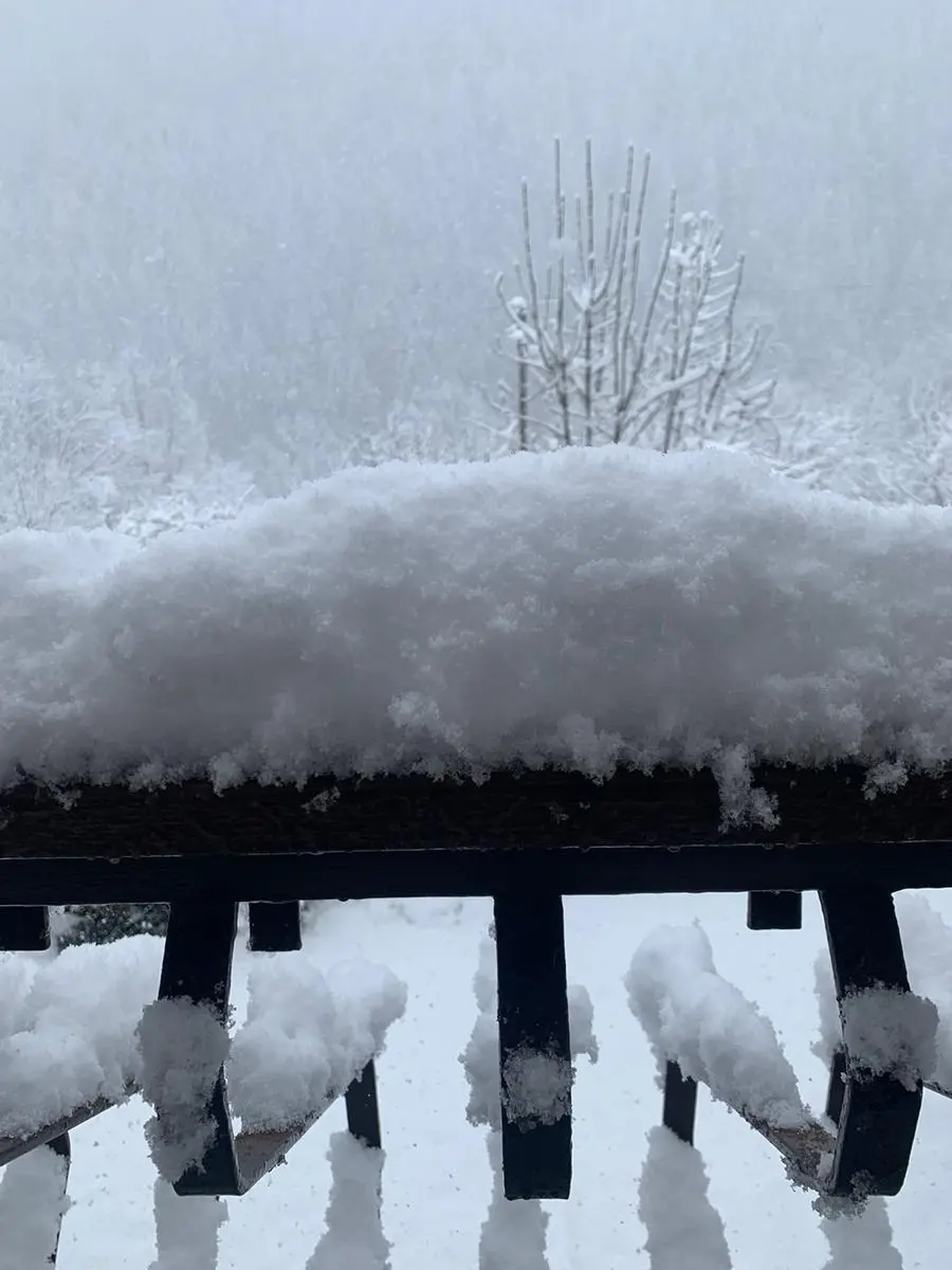 Neve a Bassa quota nel Bresciano