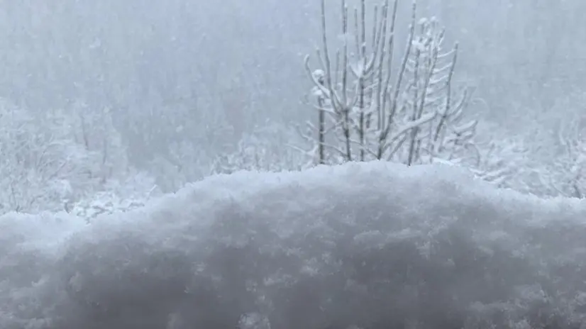 Neve a Bassa quota nel Bresciano