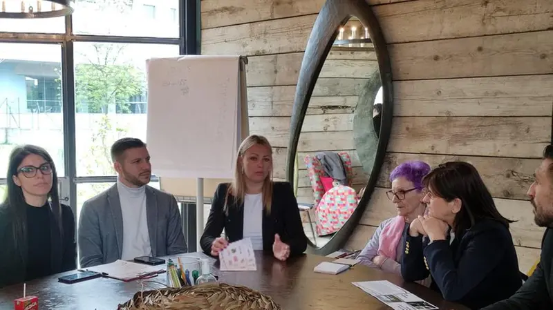 La presentazione dell'iniziativa «Baristi per un giorno»