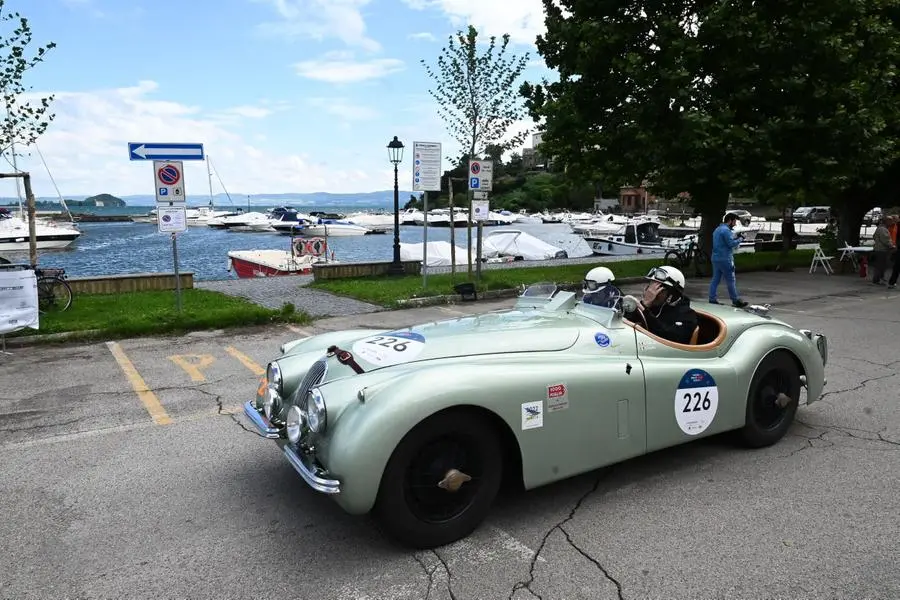 Mille Miglia 2023, il passaggio da Marta