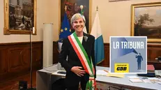 Laura Castelletti nel giorno della sua proclamazione a sindaca di Brescia - Foto Marco Ortogni/Neg © www.giornaledibrescia.it