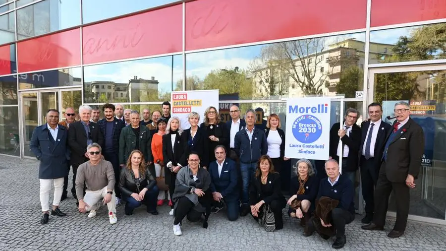 La presentazione della lista «Morelli x Castelletti»