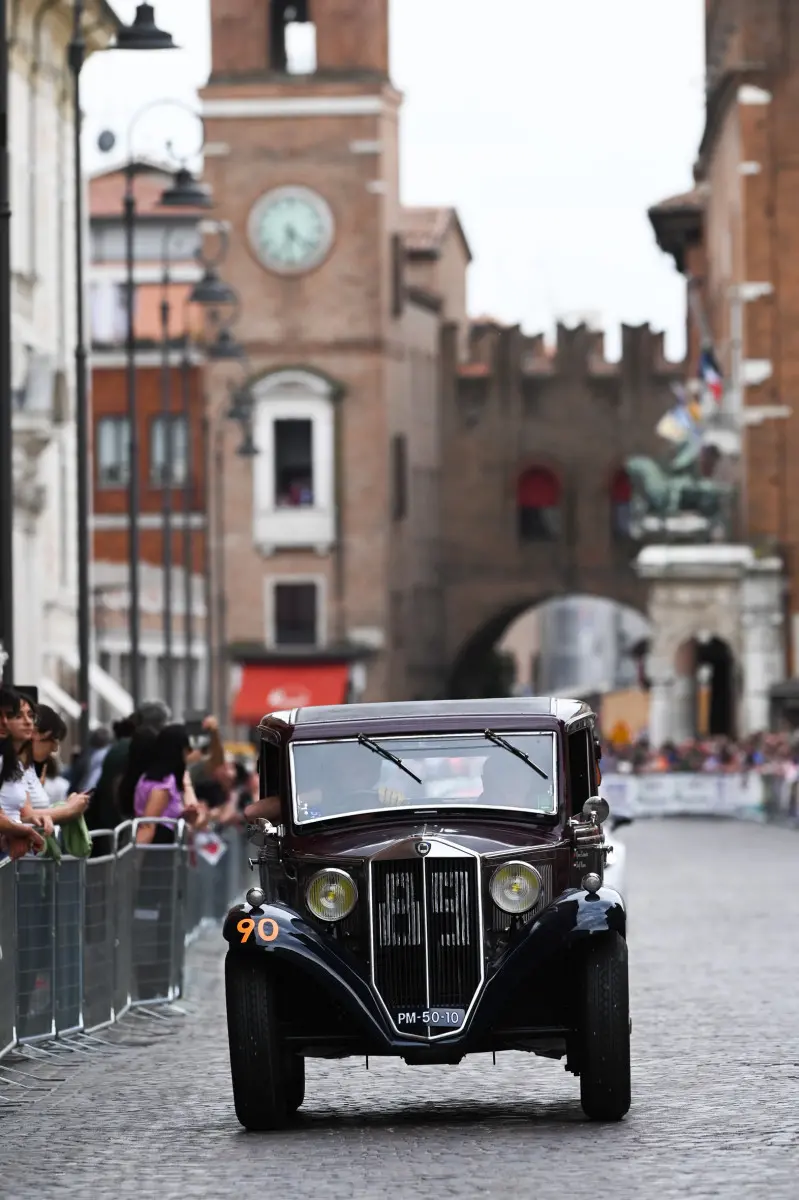 Mille Miglia 2023, il passaggio da Ferrara