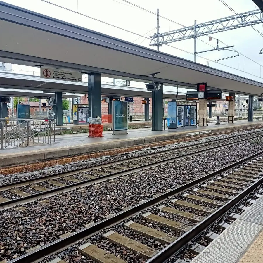 Stazione di Brescia, disagi sulla linea dell'Alta Velocità