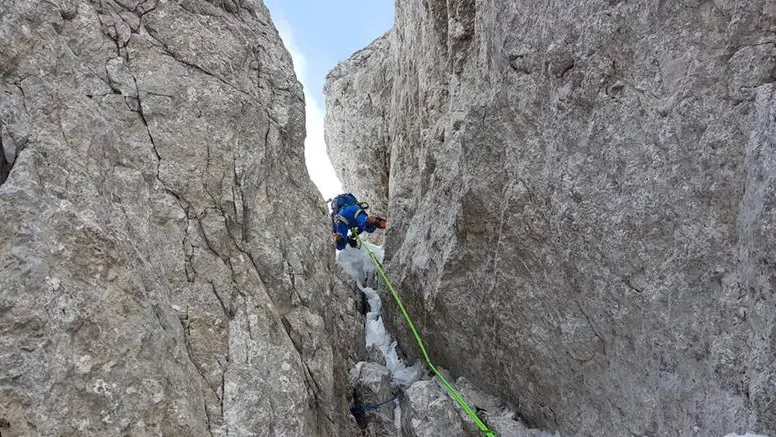 Canale nord di Cima di Val Piane - Foto di Valentino Cividini