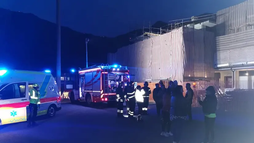 A Pian Camuno è scoppiato l'incendio in una casa