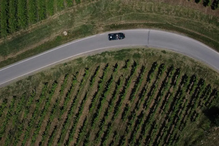 Mille Miglia 2023, il passaggio a San Nazzaro