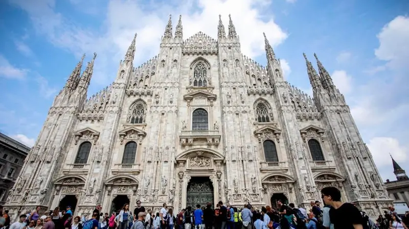 Il Duomo di Milano - Foto Ansa © www.giornaledibrescia.it