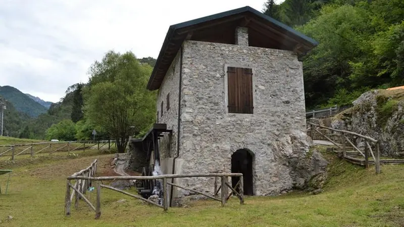 Una delle strutture dell'Ecomuseo della Val Vestino